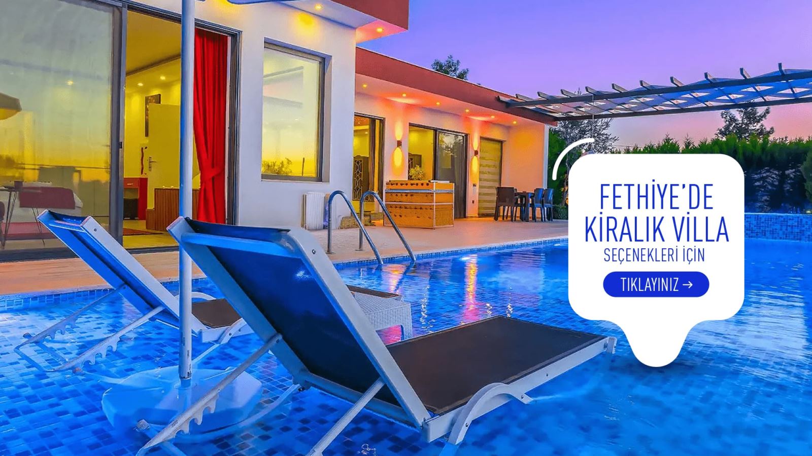 Muğla fethiye villa kiralama