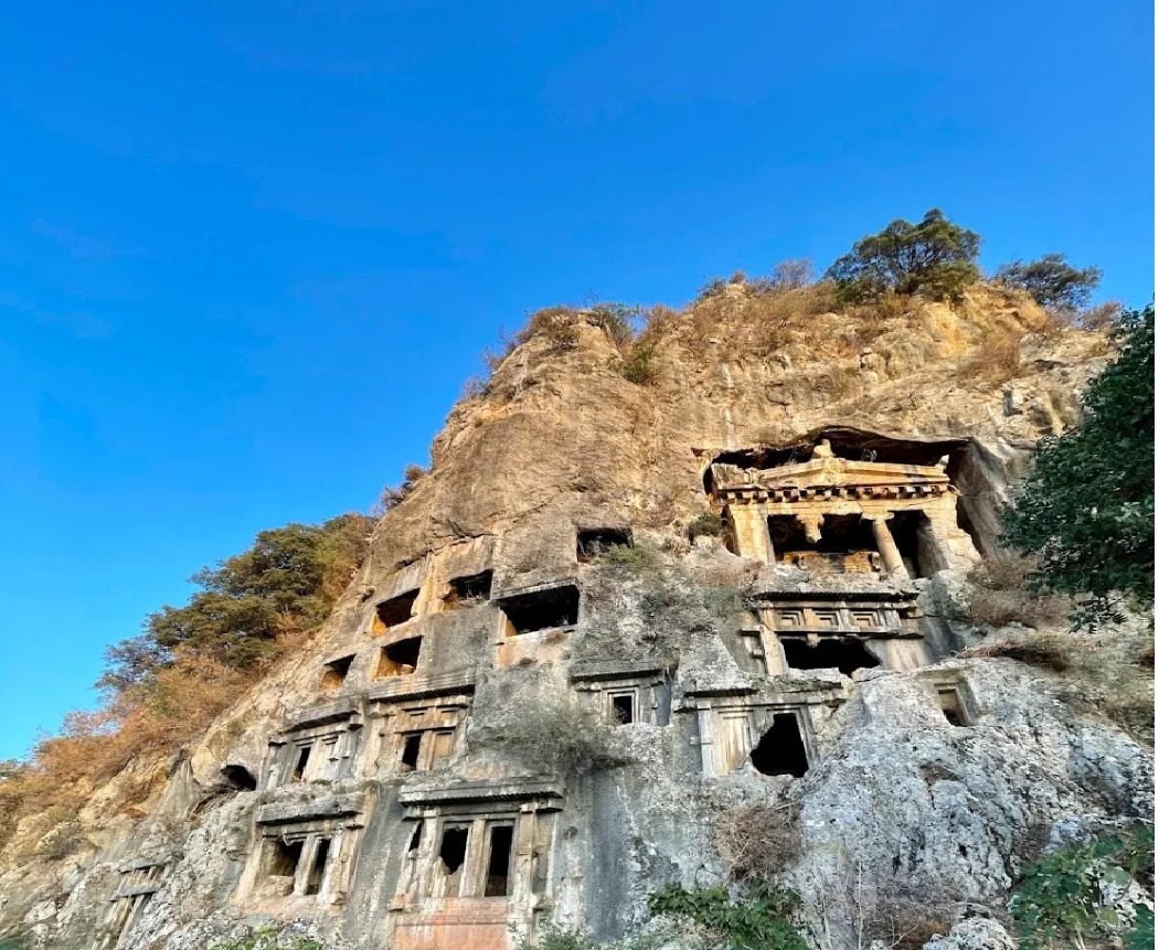 Fethiye Amintas Kaya Mezarları Tarihi 
